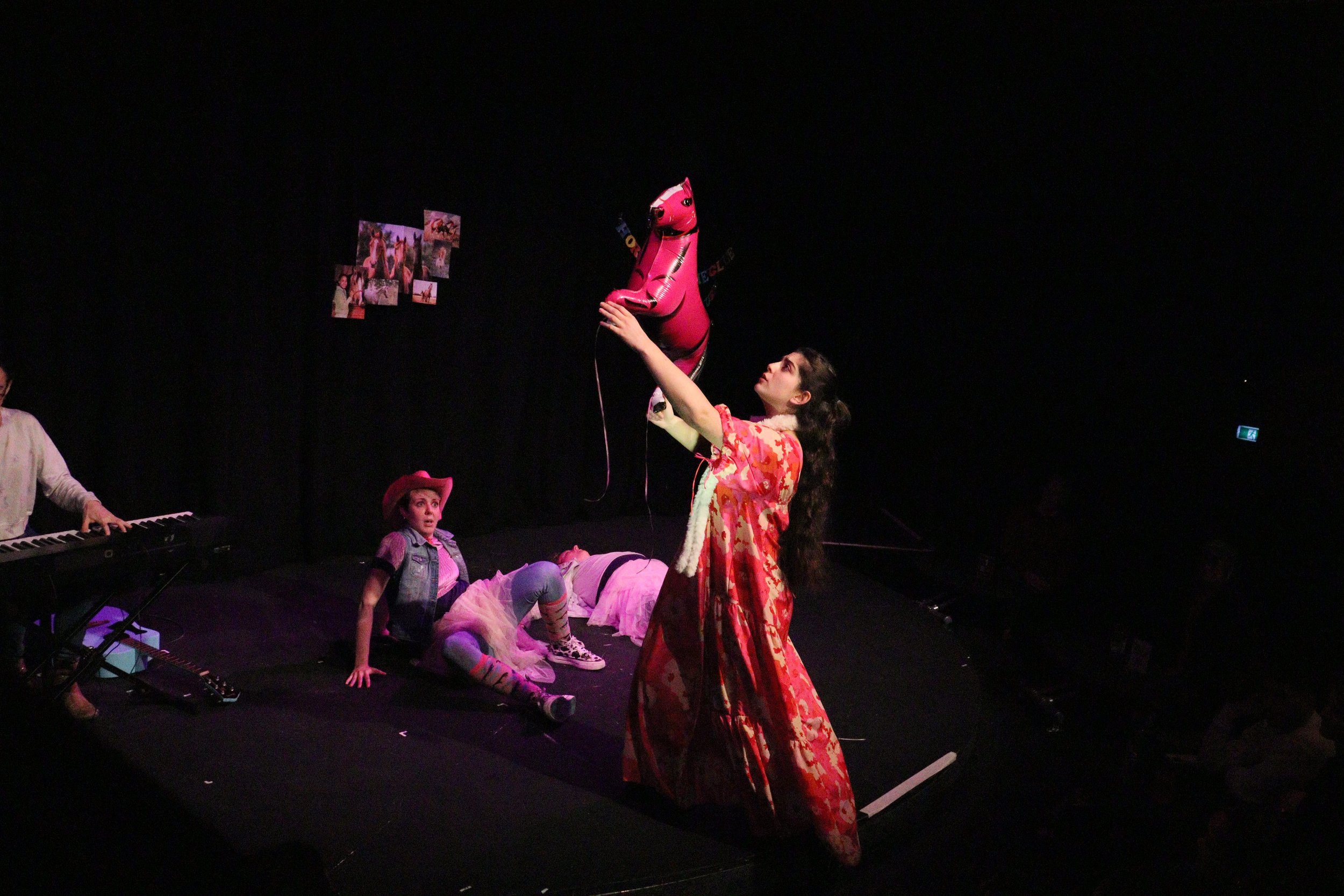 Rachel Blaquiere, Beth Graham and Georgia Stoller at The Pleasance