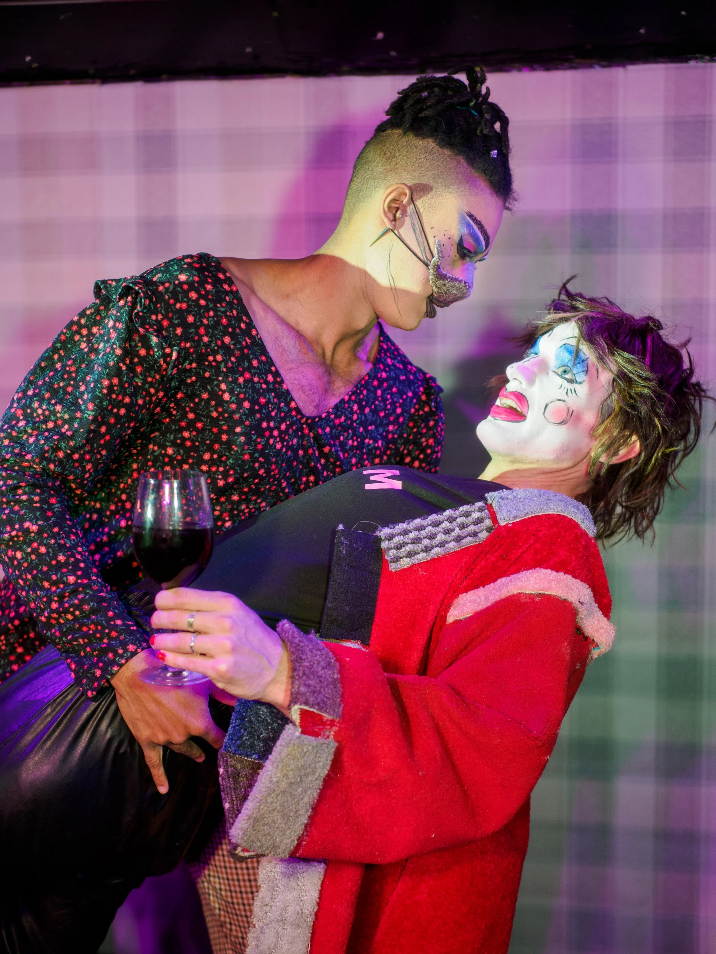 Izzntshe as Massimo and Sven Ironside as Mom