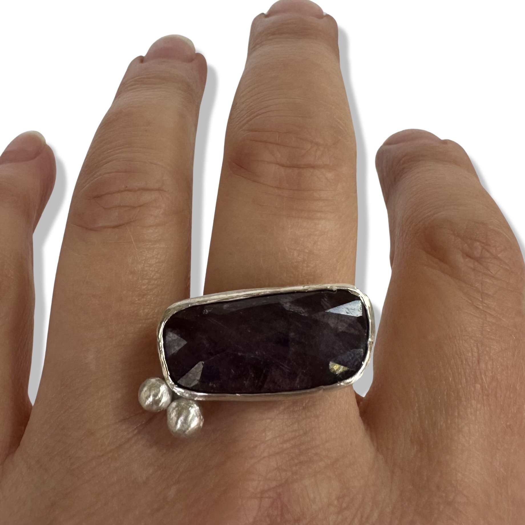 Sapphire and Sterling Silver Rings