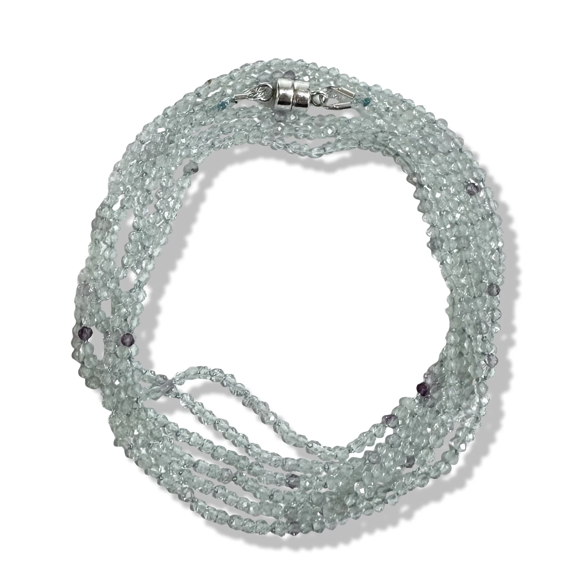 Flourite Multi Wrap Bracelet and Necklace