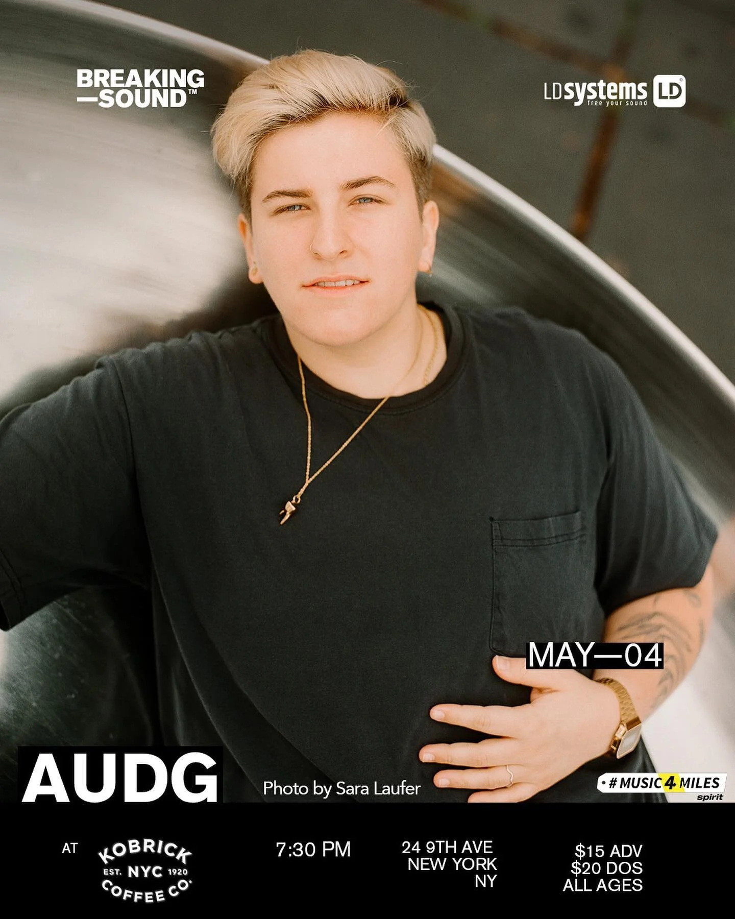 🗣️ SHOW ANNOUNCEMENT + GIVEAWAY 🗣️
.
.
Playing @breakingsound at @kobrickcoffee on 5/4 🤠 Would really love to see some new faces there, SO I&rsquo;m giving away 2 TICKETS to this show. Comment on this post and tag who you&rsquo;ll bring to enter ?