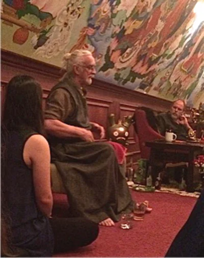 Y eshe Tonpa (H.H. Seonaidh Perks) teaching in Ann Arbor, Michigan -2016