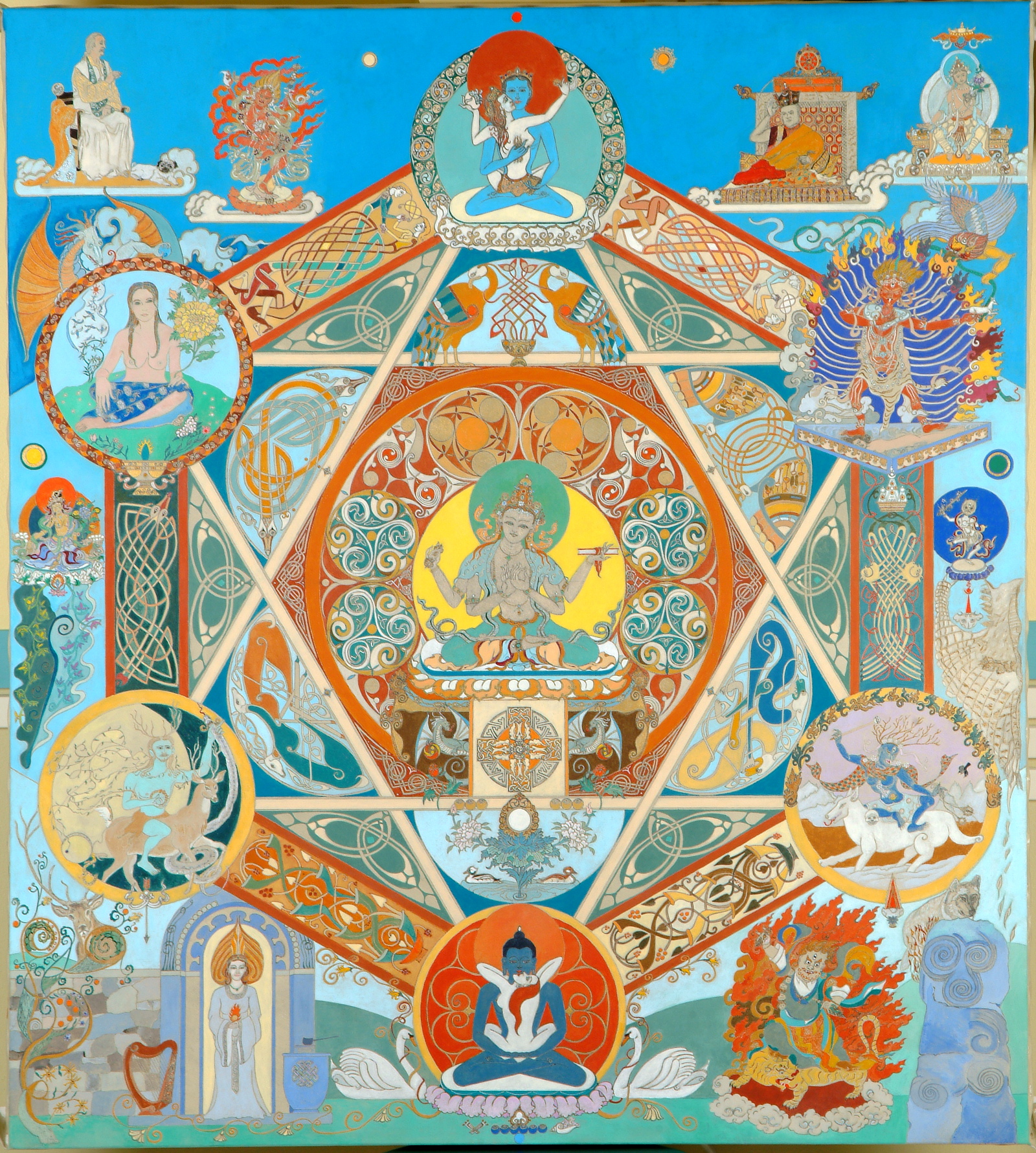 Celtic Buddhist Mandala 2005