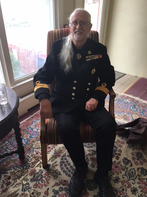 Yeshe Tungpa in uniform