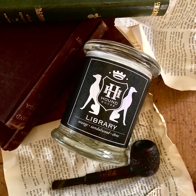 Hound House Library Candle