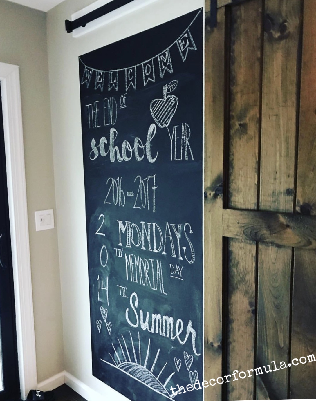 6 Things You Should Know Before Creating A Chalkboard Wall In Your