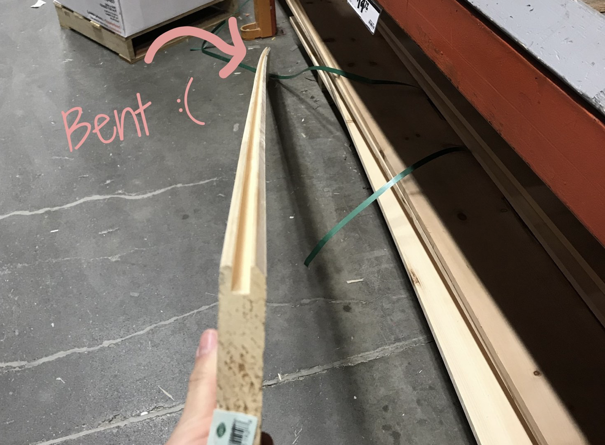 Example from my barn door project.