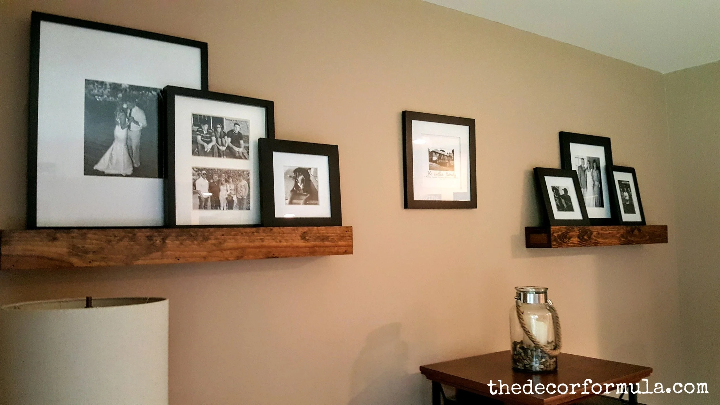 How to Decorate Picture Ledges — The Decor Formula