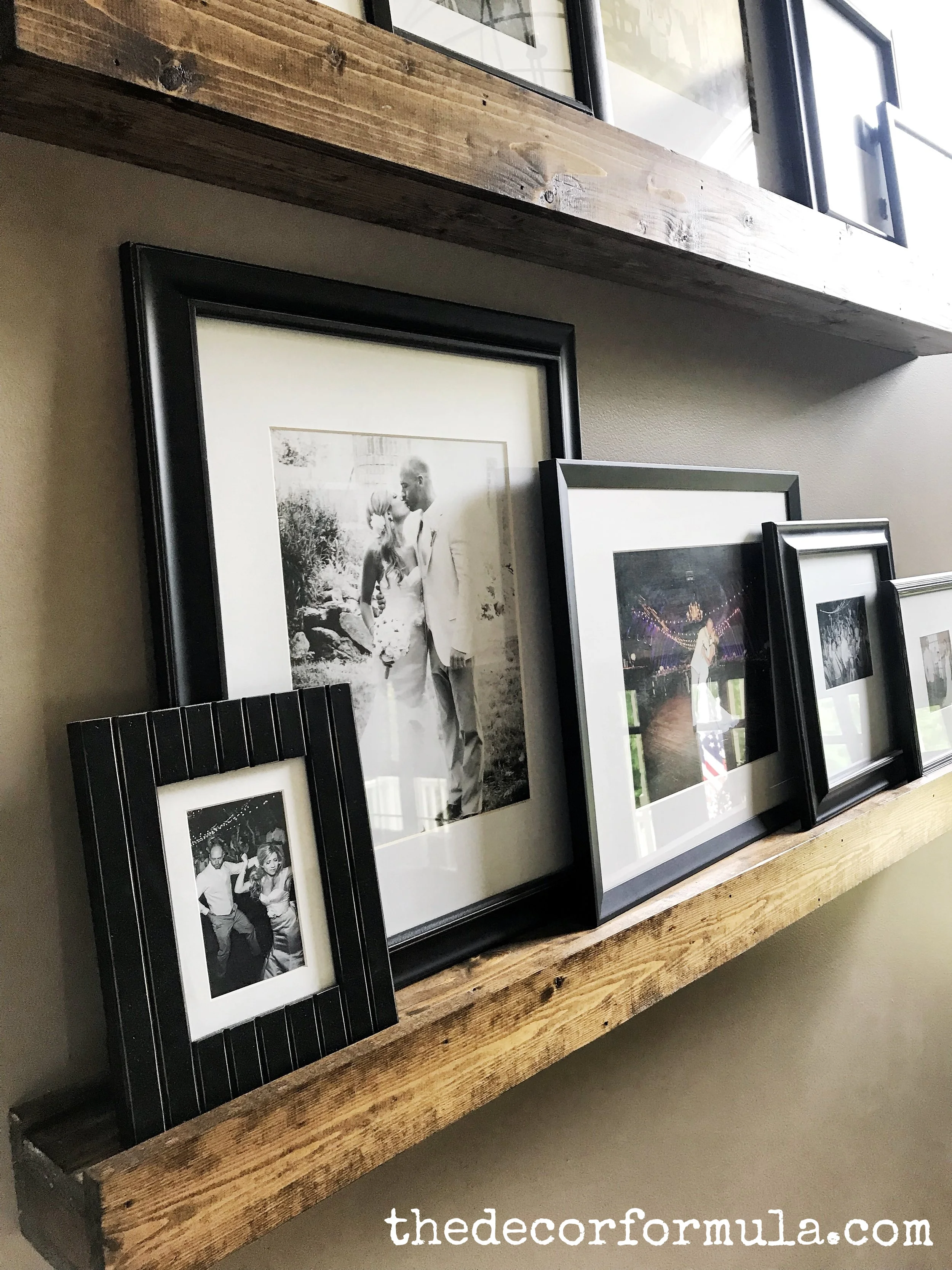 How to Decorate Picture Ledges — The Decor Formula