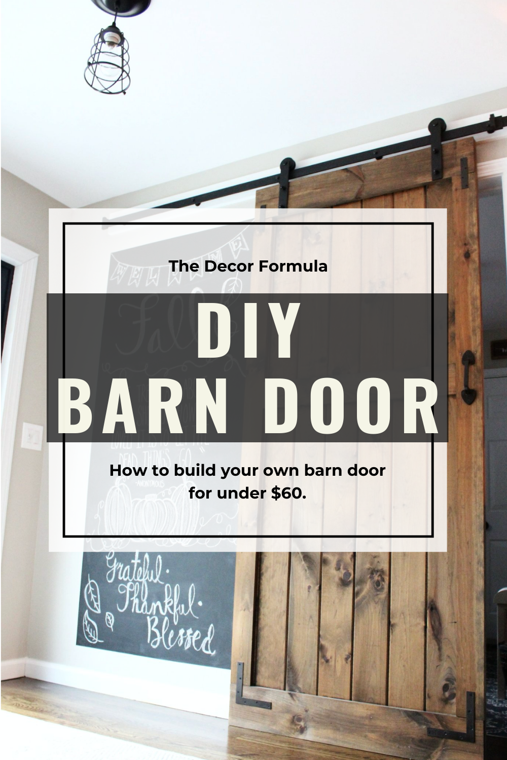 How to Measure for a Sliding Barn Door - Grain Designs