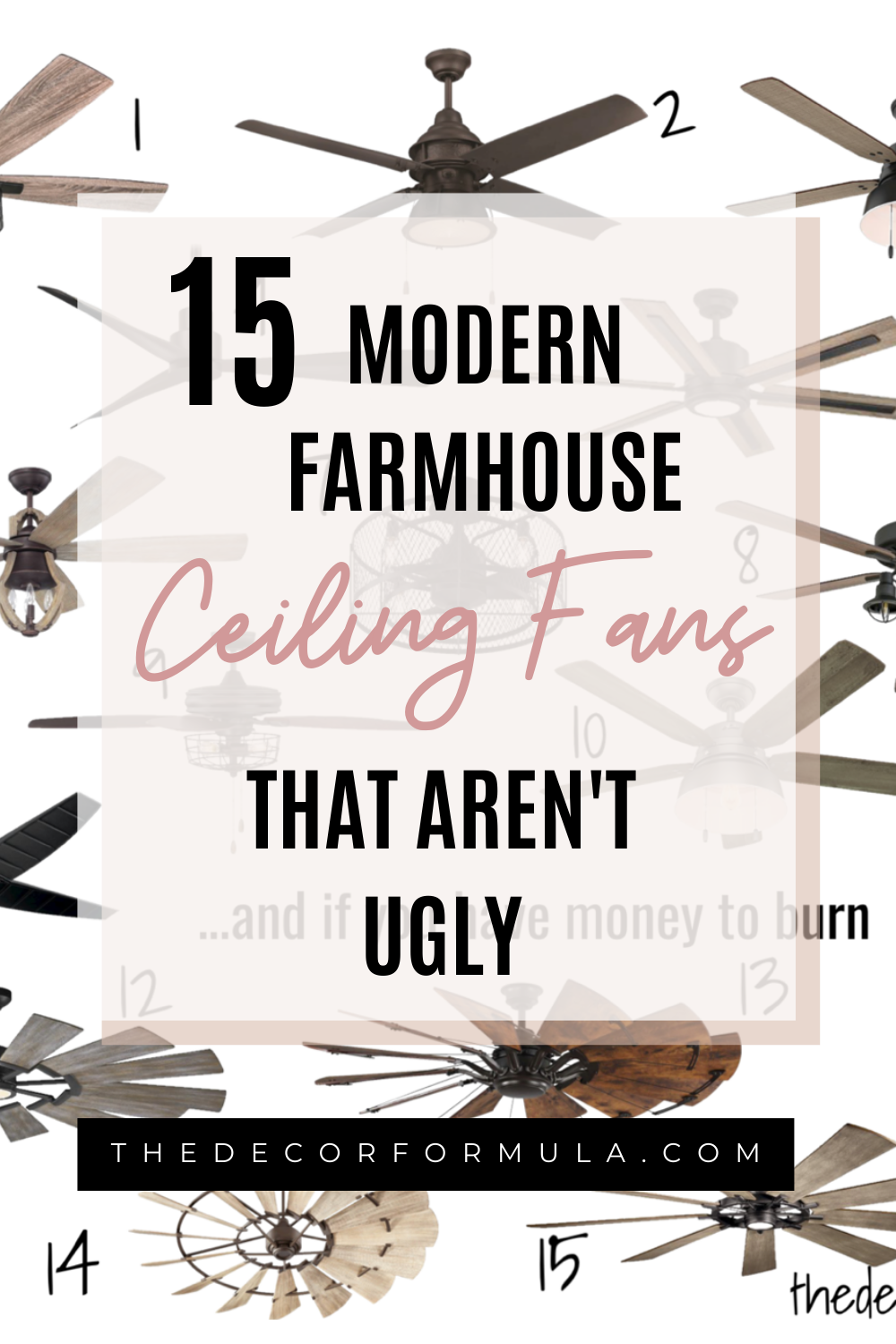 15 Modern Farmhouse Ceiling Fans That, Ceiling Fan Modern Farmhouse