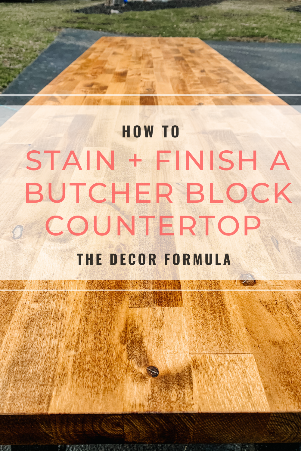 How To Stain Butcher Block Countertops, How Many Coats Of Polyurethane On Butcher Block Countertops