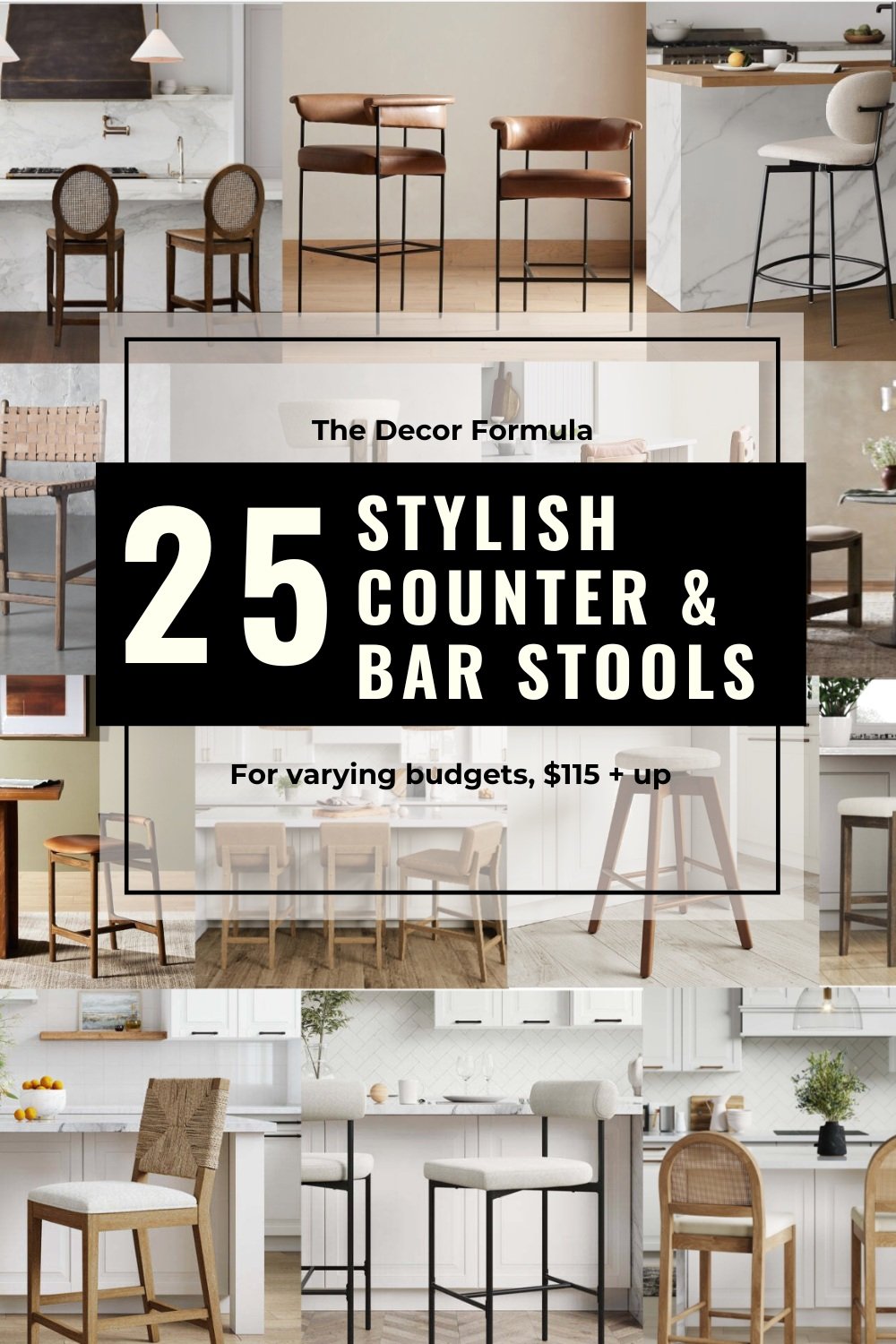 Stylish Counter Stools for Varying Budgets