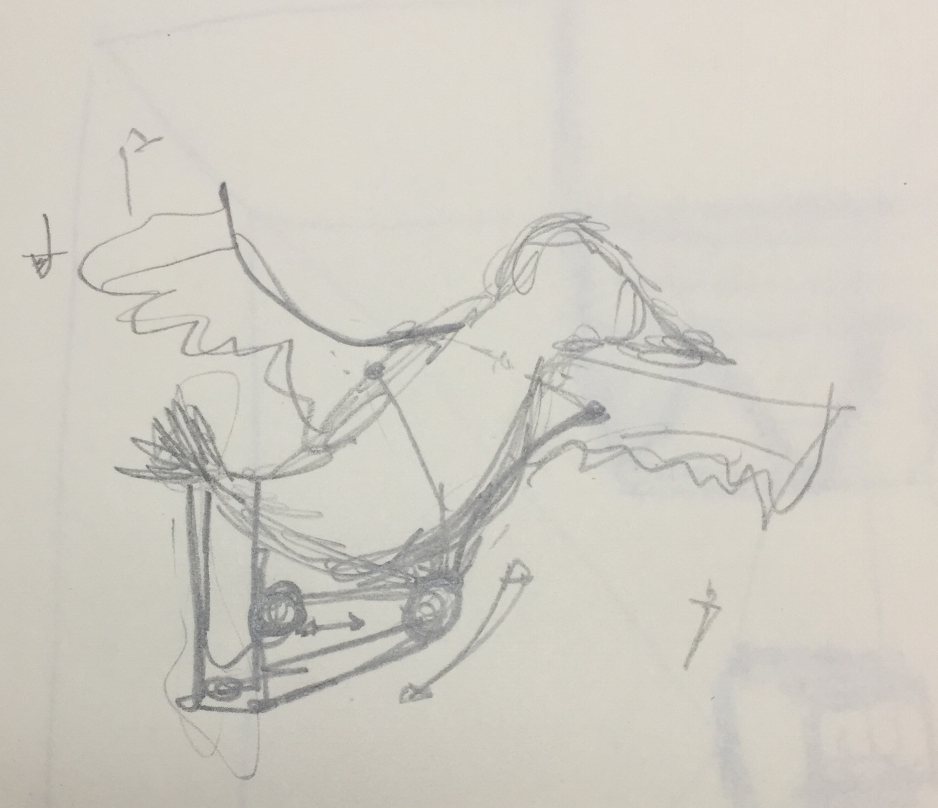  Preliminary sketch of Edgar 