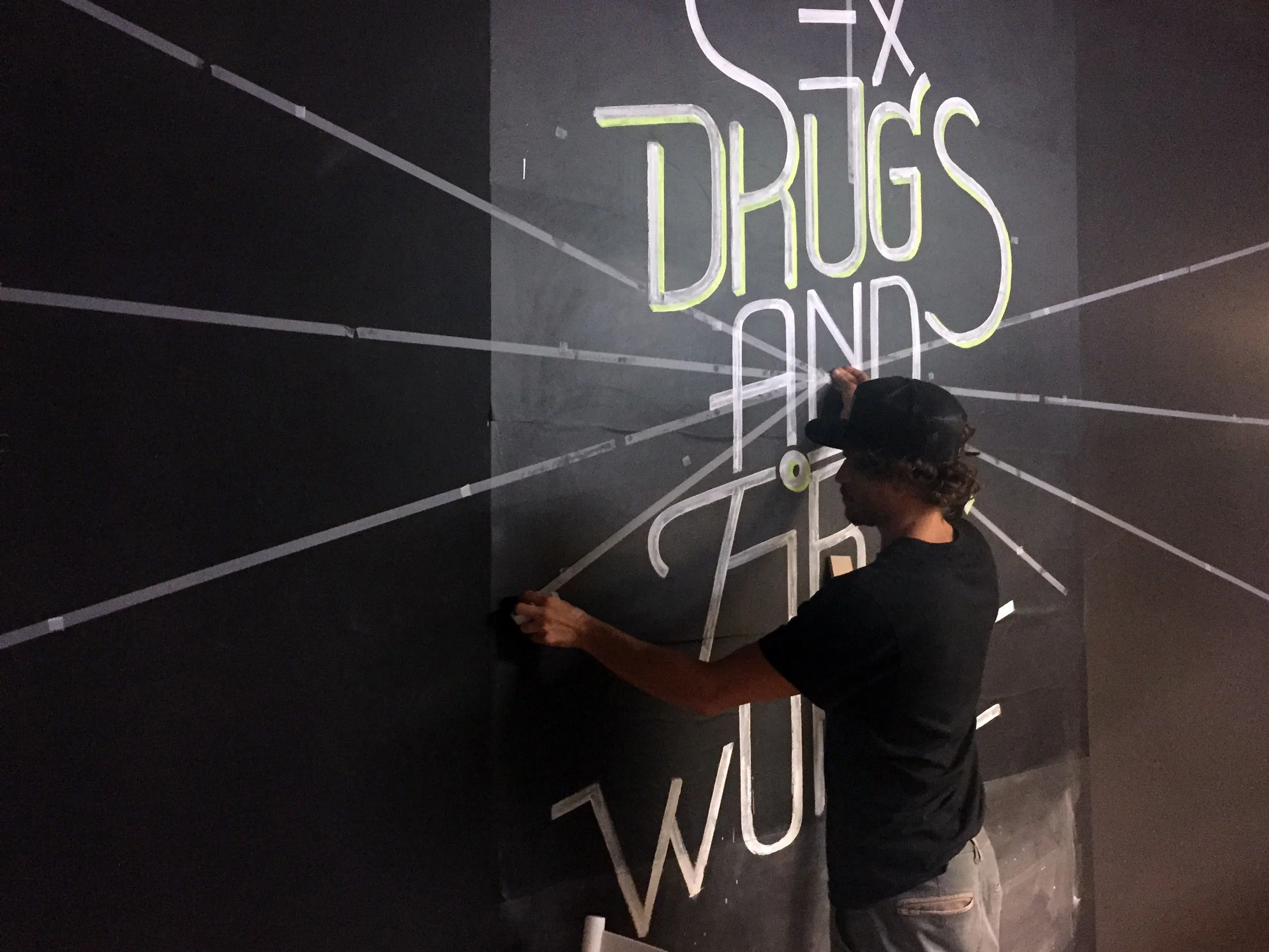 Adding explosion to the final type work.