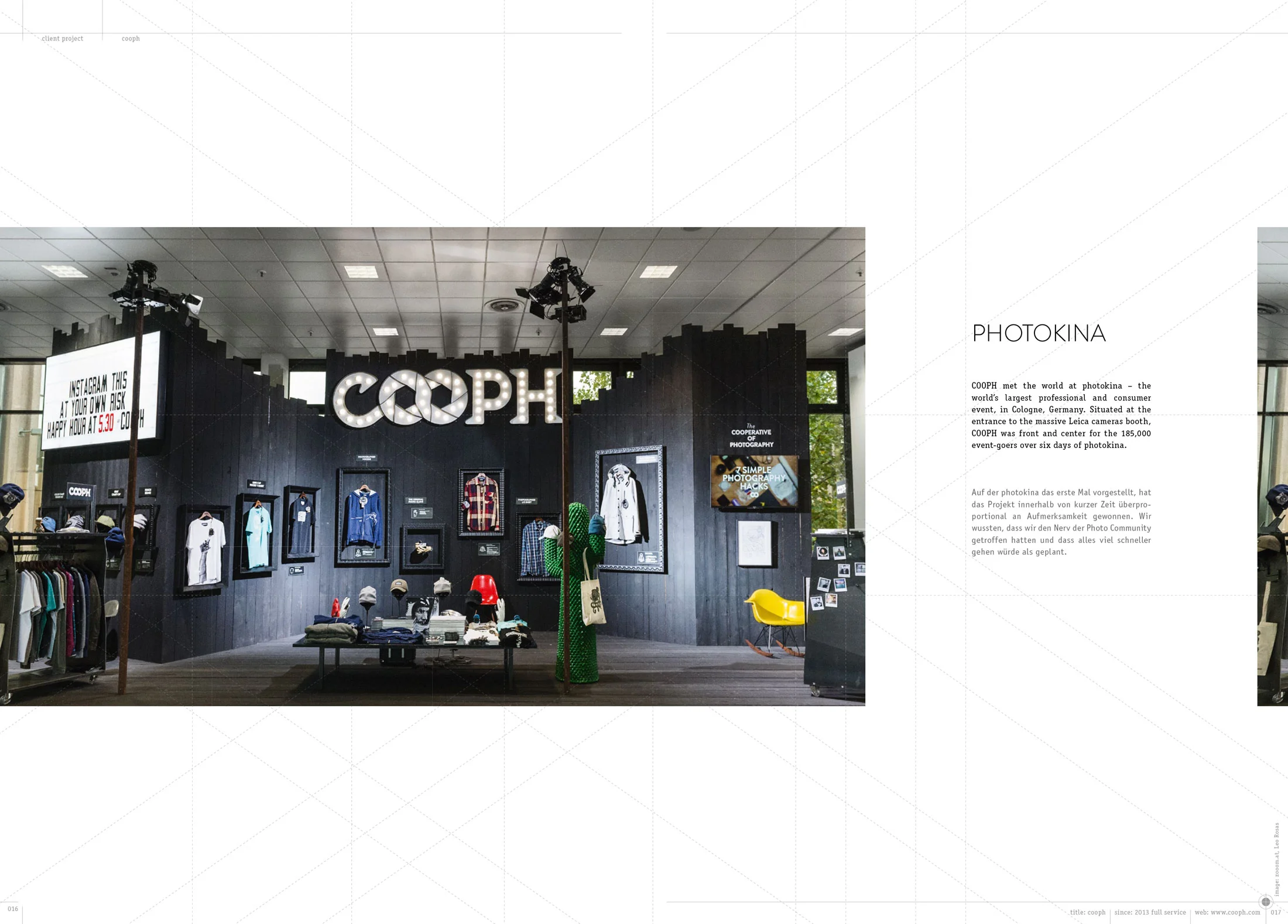 p.016 — Cooph booth at Photokina.