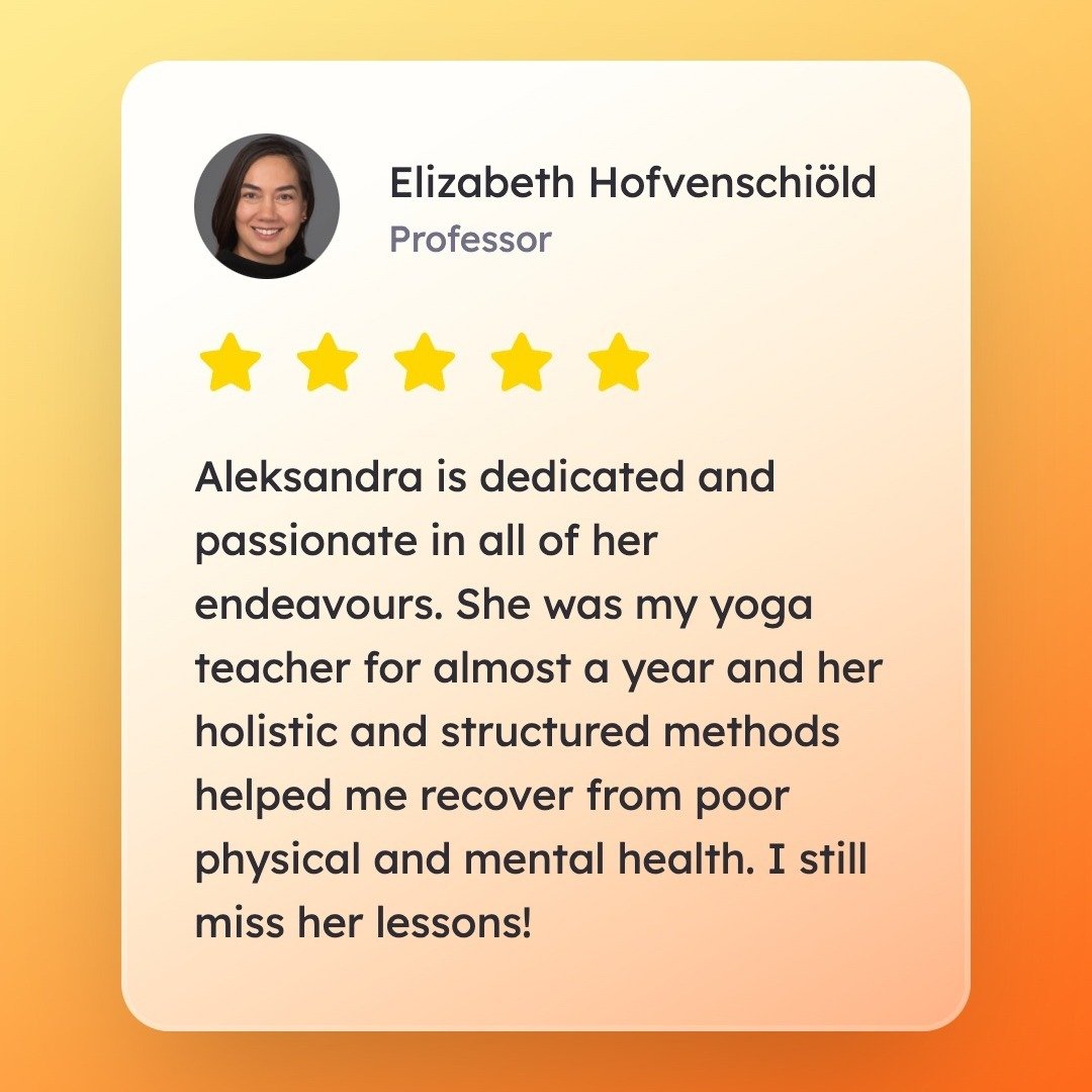 🧘&zwj;♂️

Hi.

I am collecting testimonials on this new platform.

If you don't mind, please, leave your feedback about the services of Wellbeing Academy.

https://socialjuice.io/p/wellbeing-academy