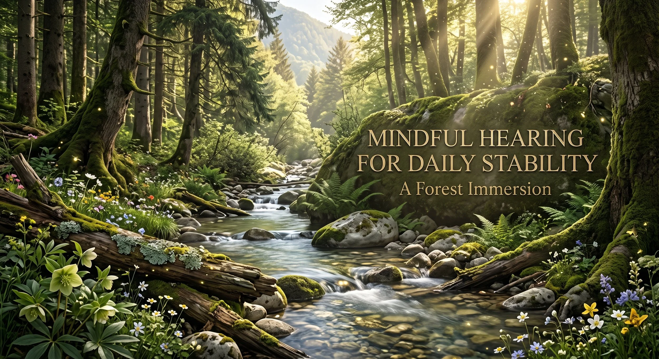 Mindful Hearing for Daily Stability

by Aleksandra Horwood | 14-Min Guided Meditation (All Levels)

Transform the noises around you into an anchor for deep inner quiet. Part of the Wellbeing Academy&rsquo;s Pause to Breathe series, this 14-minute ses