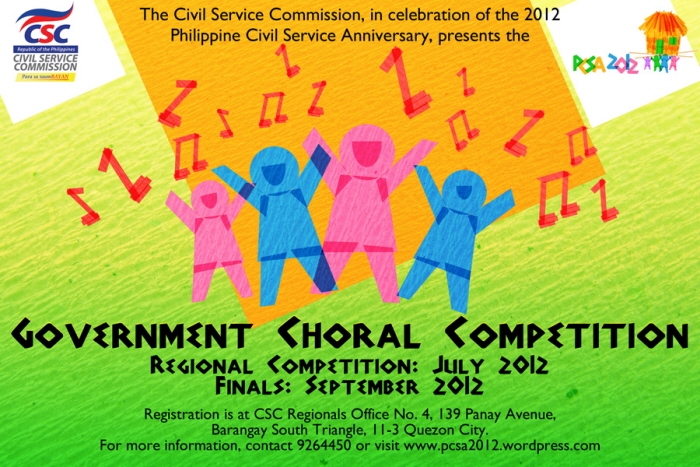 Choral Contest Flyer