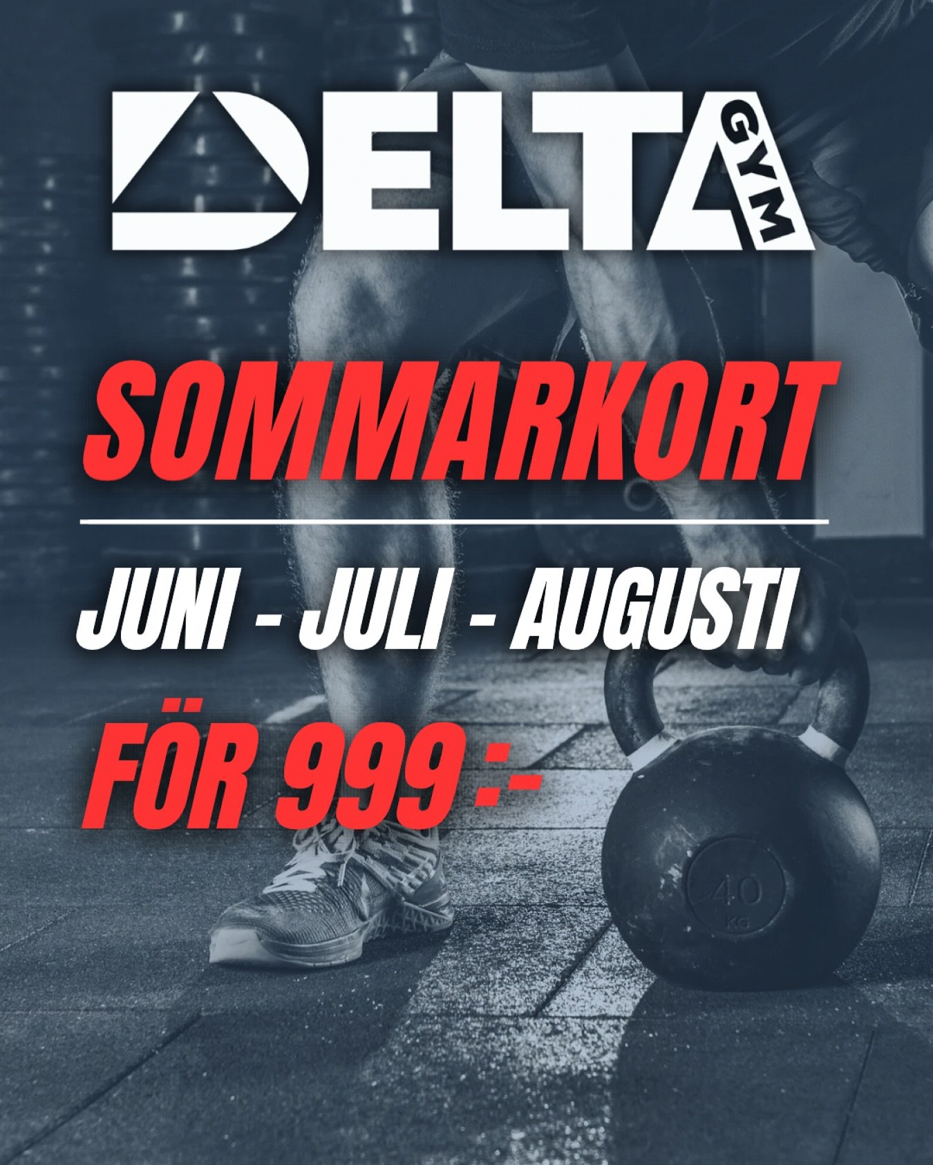 𝗦𝗢𝗠𝗠𝗔𝗥𝗞𝗢𝗥𝗧 ☀️

Tr&auml;na fram till 31 augusti f&ouml;r endast 𝟵𝟵𝟵 𝗸𝗿! (𝗈𝗋𝖽.𝟣𝟦𝟫𝟫𝗄𝗋) 

👋 Varmt v&auml;lkomna! 
&mdash;&mdash;&mdash;&mdash;&mdash;&mdash;&mdash;&mdash;&mdash;&mdash;&mdash;&mdash;&mdash;&mdash;&mdash;&mdash;&md