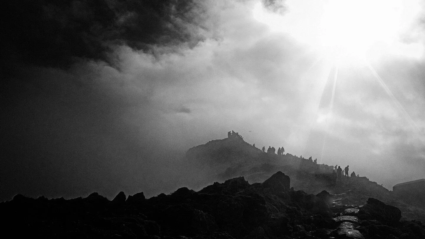 Walk up Snowden #documentaryphotographer #snowden #filmcamera