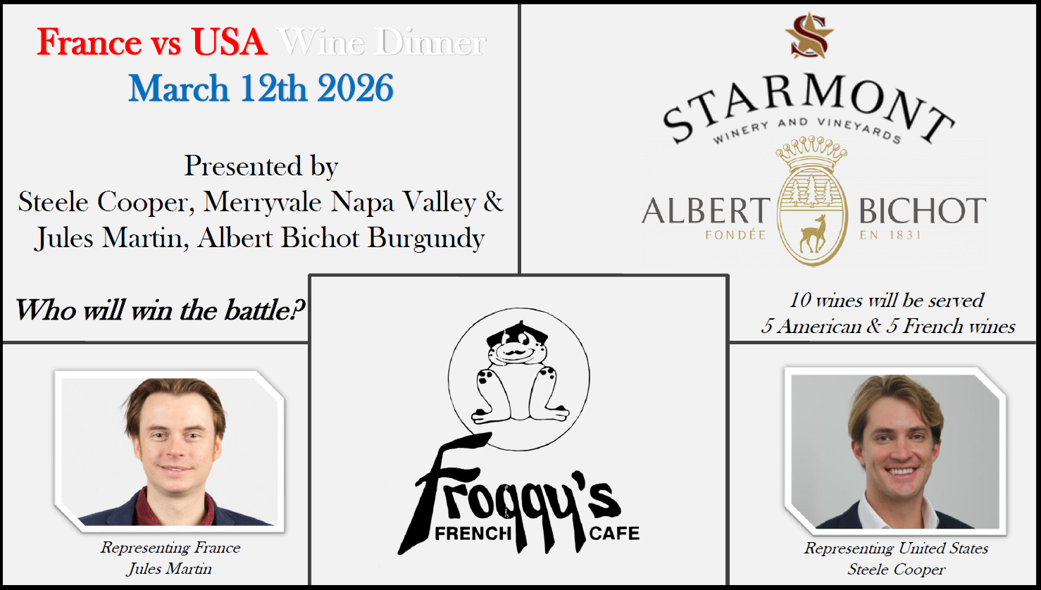 SIDE-BY-SIDE March Wine Dinner