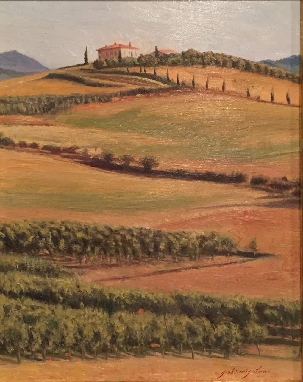 Landscape, Val d’Orcia, Tuscany