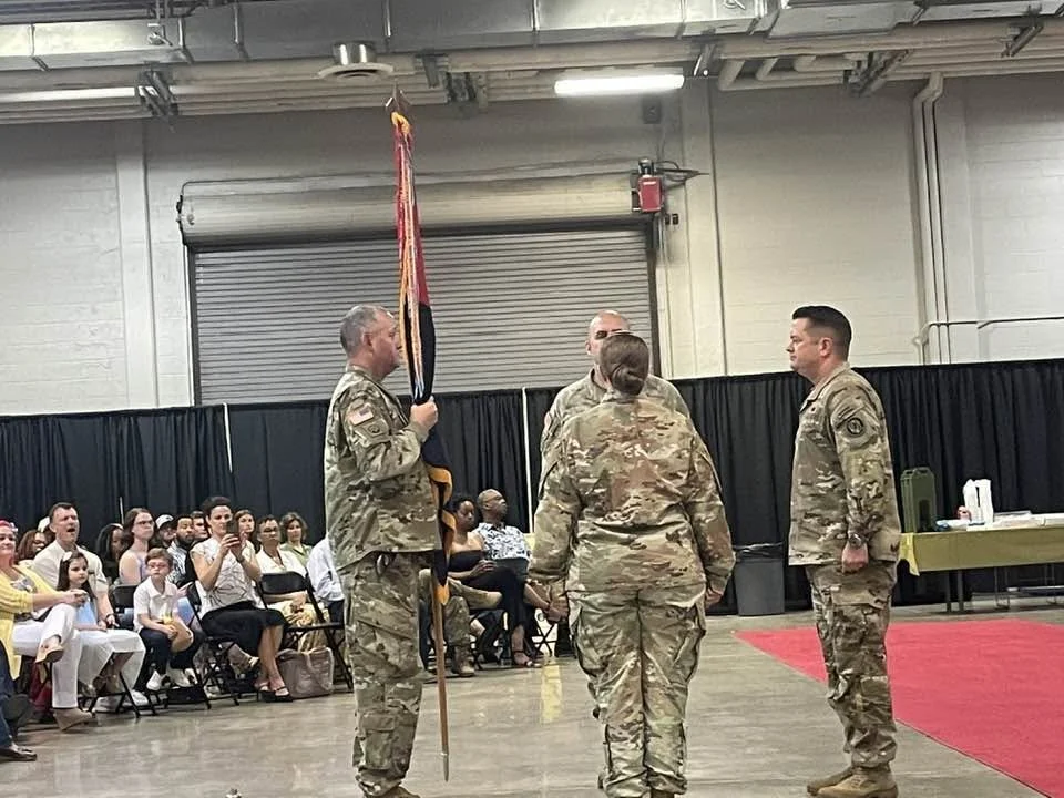 Change of command and deployment ceremony for the 29th Combat Aviation Brigade