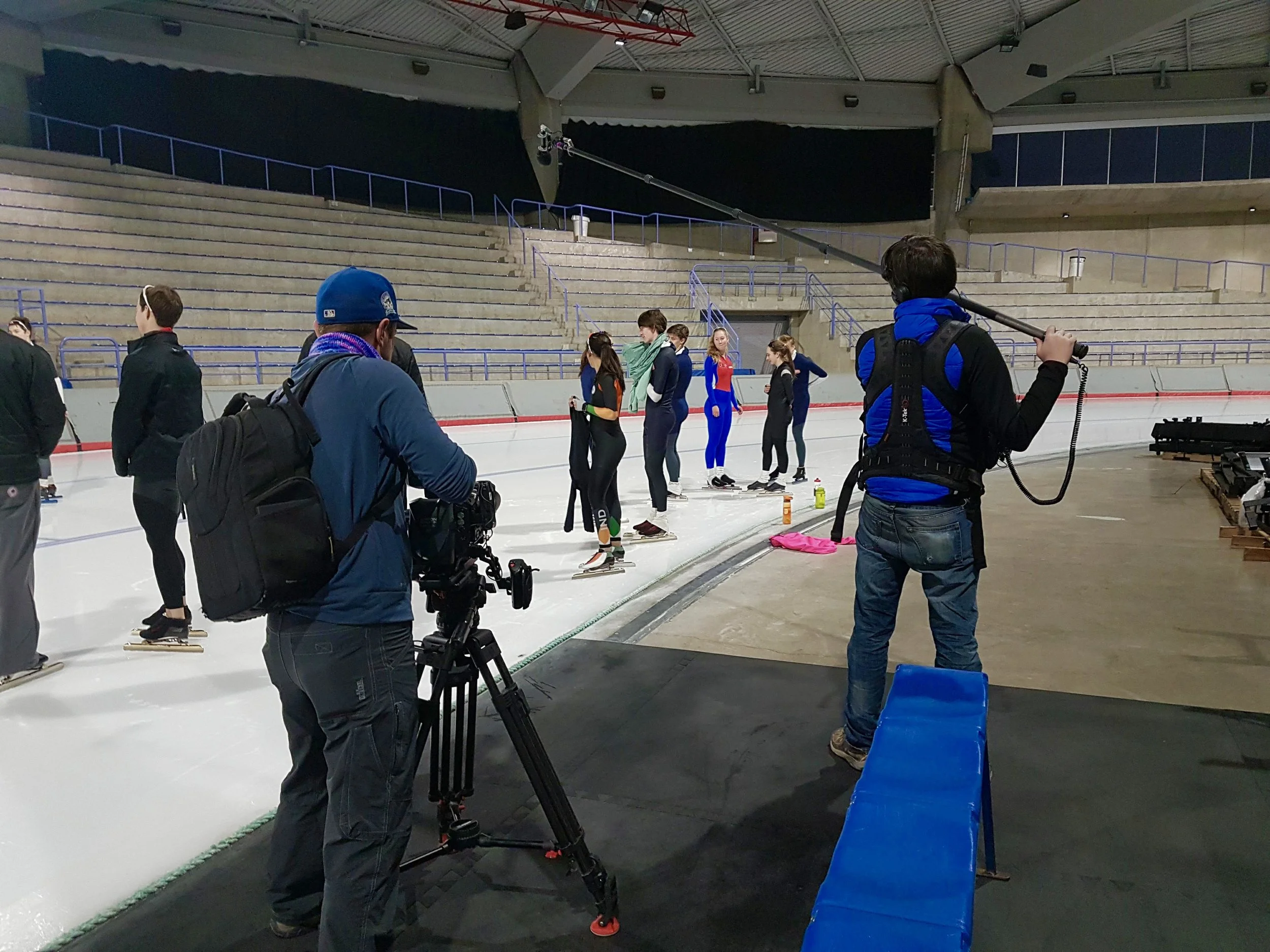 Indian Speed Skater, Shruti Kotwal at the Olympic Oval