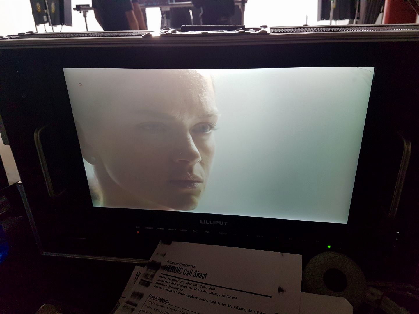 Sheena T Kaine BTS for HERoic Documentary Mini-Series