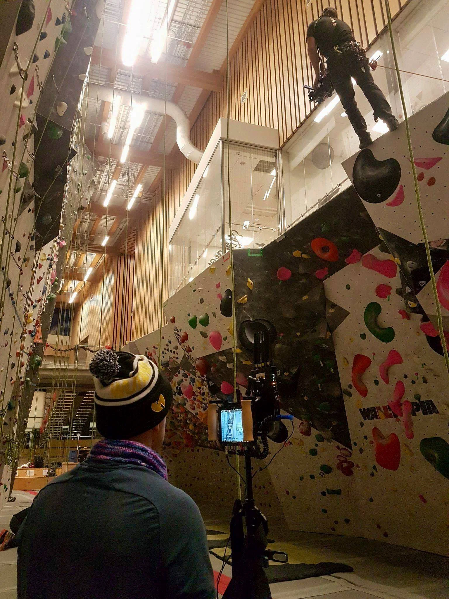 Bouldering climber Becca Frangos and Thomas Dudley Productions for HERoic Mini-Series