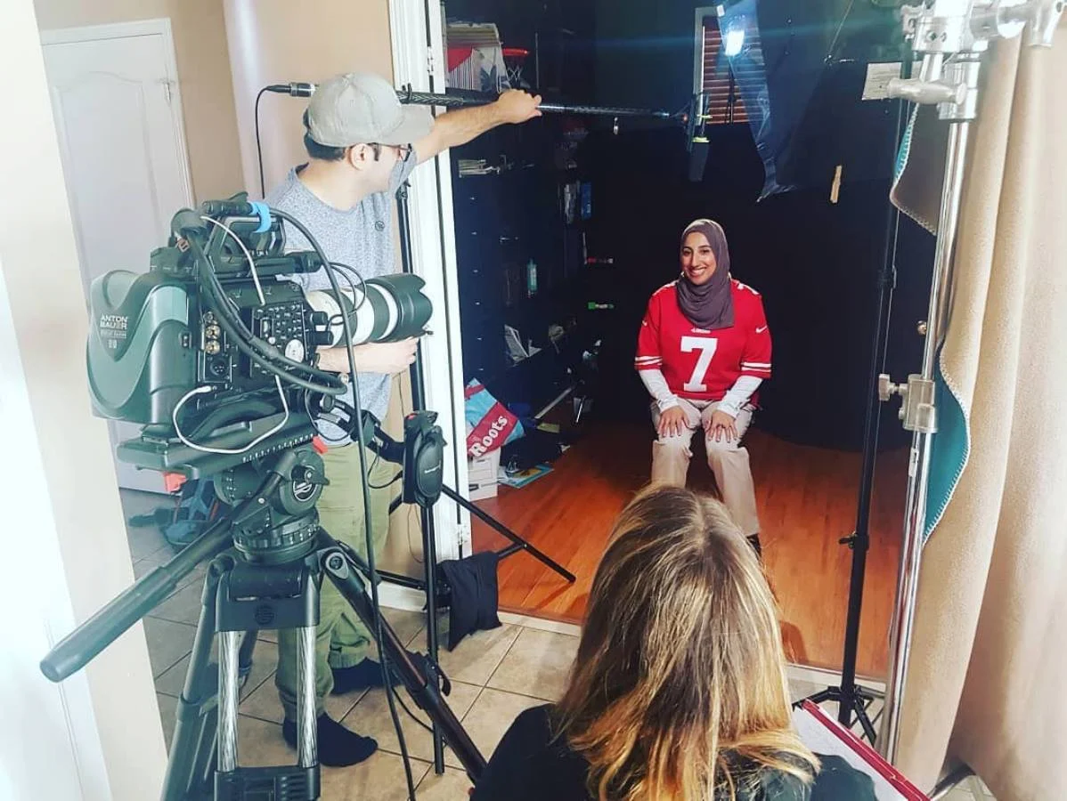 Shireen Ahmed Interviewed for Women's Sport Documentary, HERoic