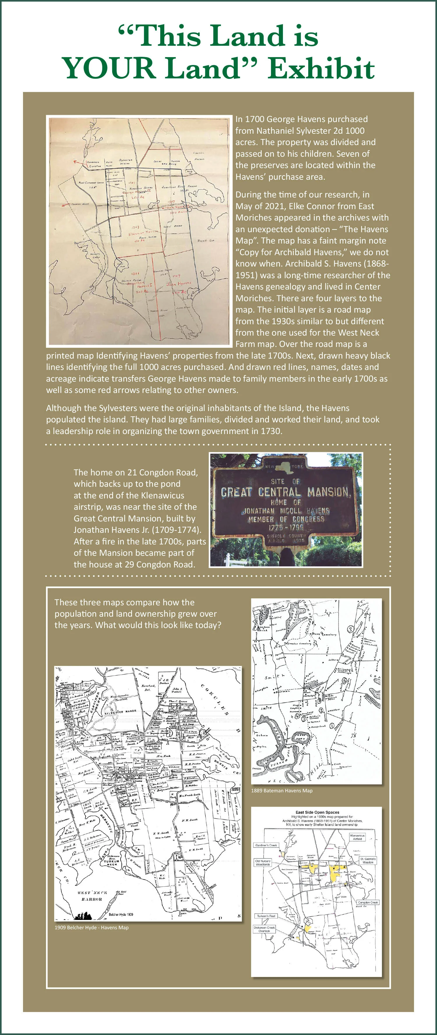 Two Historical Maps — Town of Shelter Island