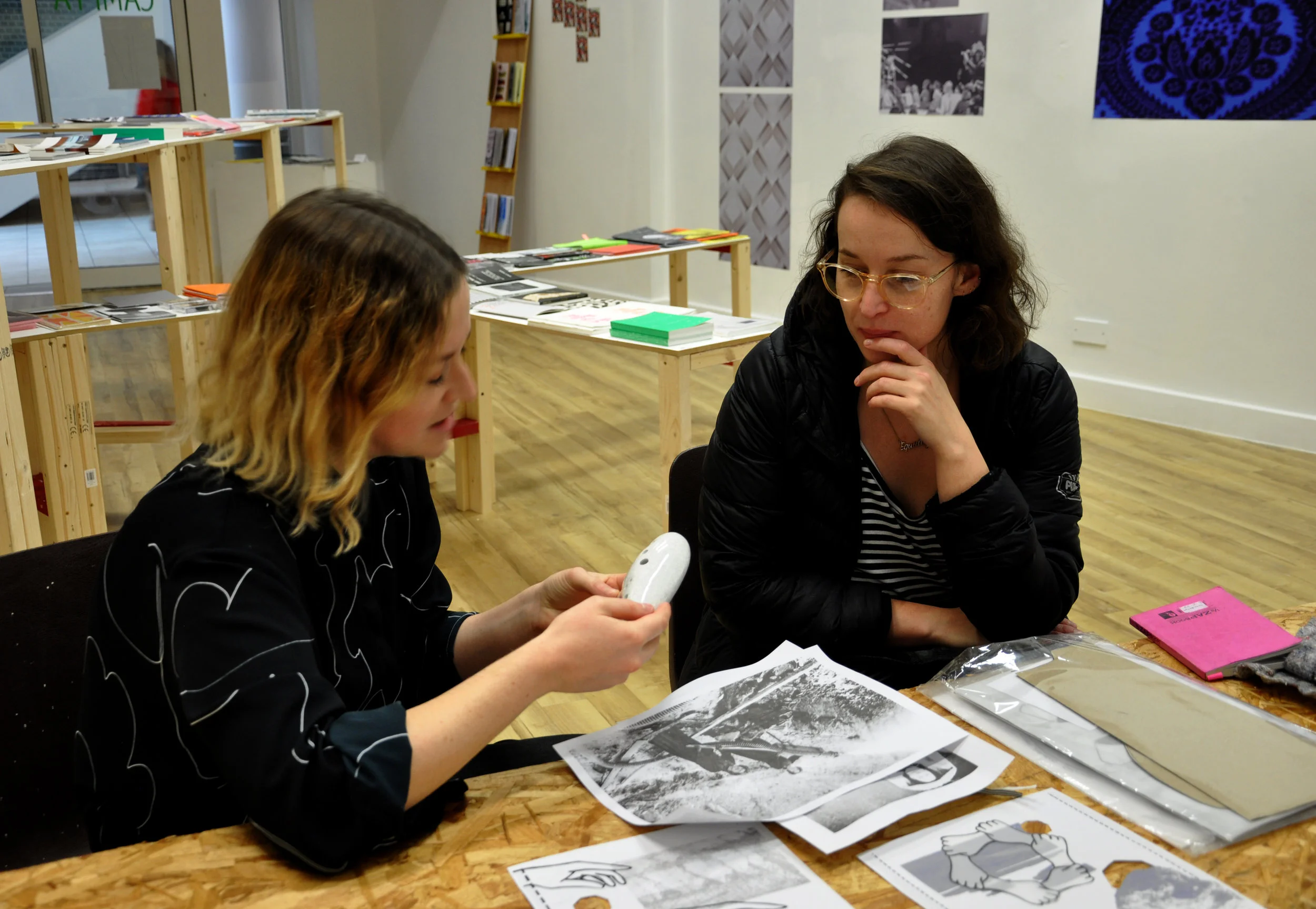 Yellow Back Books_ Future Possible with Melissa Appleton and Cinzia Mutigli_Arcade Campfa, Cardiff_ 2018. Photo by Freya Dooley (3).jpg
