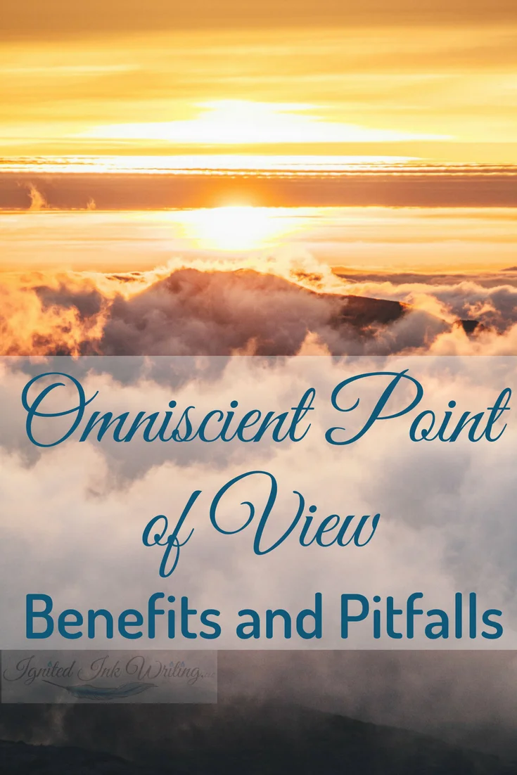 If you’re telling the story of a place or event or that requires revealing the inner thoughts and emotions of multiple characters, omniscient might be the right point of view for you. It is a challenging perspective to pull off, so you’ll need to manage omniscient POV’s pros and cons. For a chart comparing the different points of view, go to https://www.ignitedinkwriting.com/point-of-view-chart