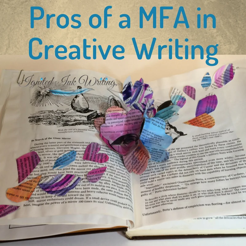 A MFA in Creative Writing is surrounded by myths of college teaching positions, publication, and more. If you’re considering earning your MFA, you need to understand what the degree will actually get you and what it won’t. I’m not certain mine was worth it. For a list of books to help you educate yourself about creative writing vetted by an editor and author, go to https://www.ignitedinkwriting.com/13-writing-craft-books-list