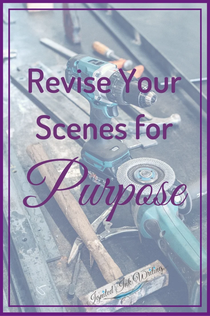 Scenes are the building blocks of your story. If a foundation scene is weak, the whole story collapses. Use these five revision steps to ensure they are strong and impactful. For a revision checklist, go to https://www.ignitedinkwriting.com/revision-checklist