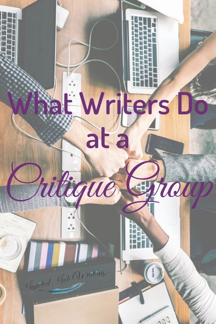 Getting feedback from other writers is one of the best things you can do for your story. They will see aspects that need improvement you are too close to see and be able to articulate how you can improve your writing, so I recommend all writers join a writers’ critique group. For a revision checklist, go to https://www.ignitedinkwriting.com/revision-checklist