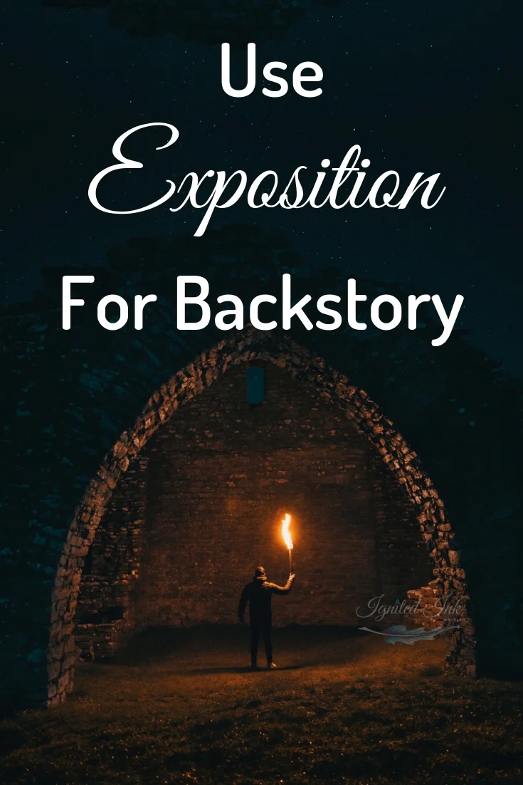 Usually writers are told to show don’t tell, but if they followed that advice to the letter, stories would be filled with boring scenes to show time passing or backstory. Sometimes a direct line of exposition is the best choice. Learn when to tell don’t show.