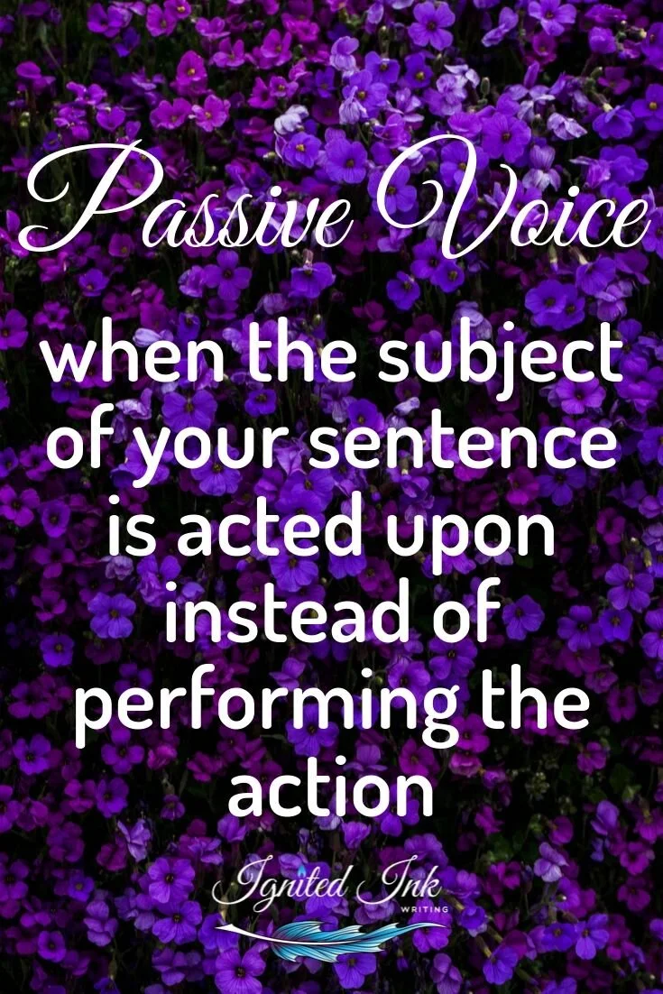 Most authors know they should avoid passive voice, but not everyone knows why or how. Passive voice slows your story’s pace and dulls your descriptions. Once you learn to recognize it, you can rephrase from passive to active voice.