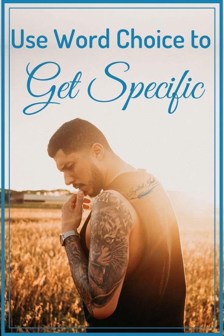 Your story is only as good as the words you choose to communicate it with, so pick your words intentionally. Make sure your word choices build vivid, specific images your readers can fully picture. Learn how to make sure your using verbs, adjectives, and active voice to craft that picture.