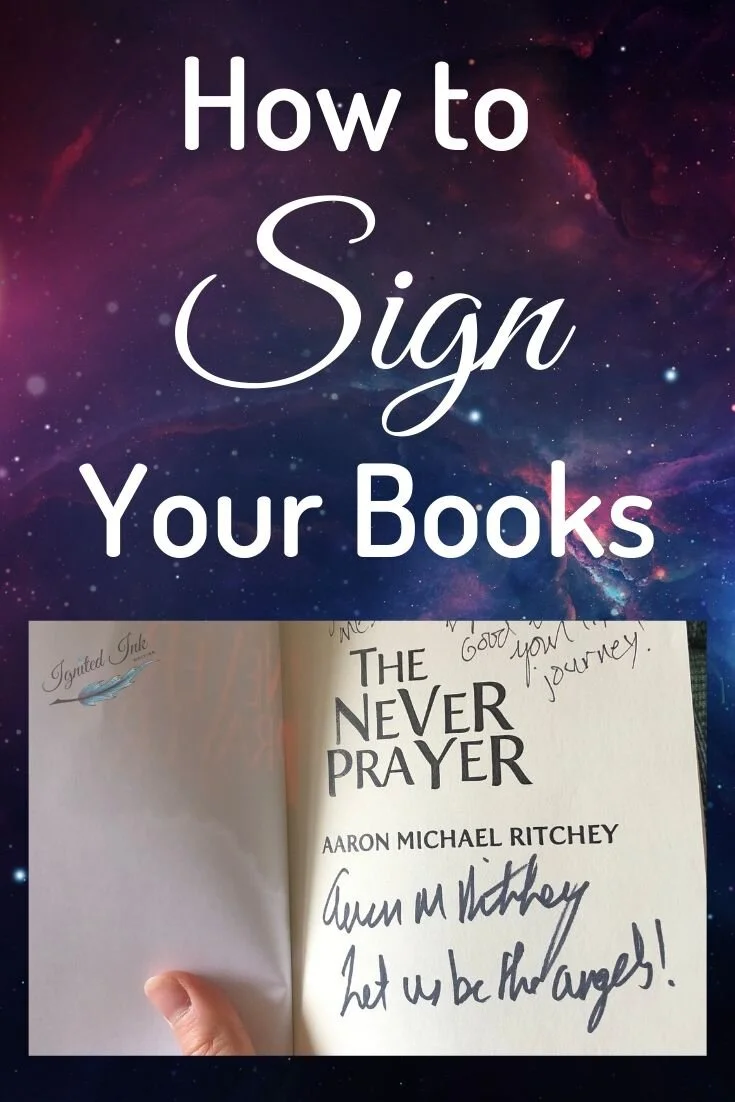 How to Make Your Book Signatures Exciting