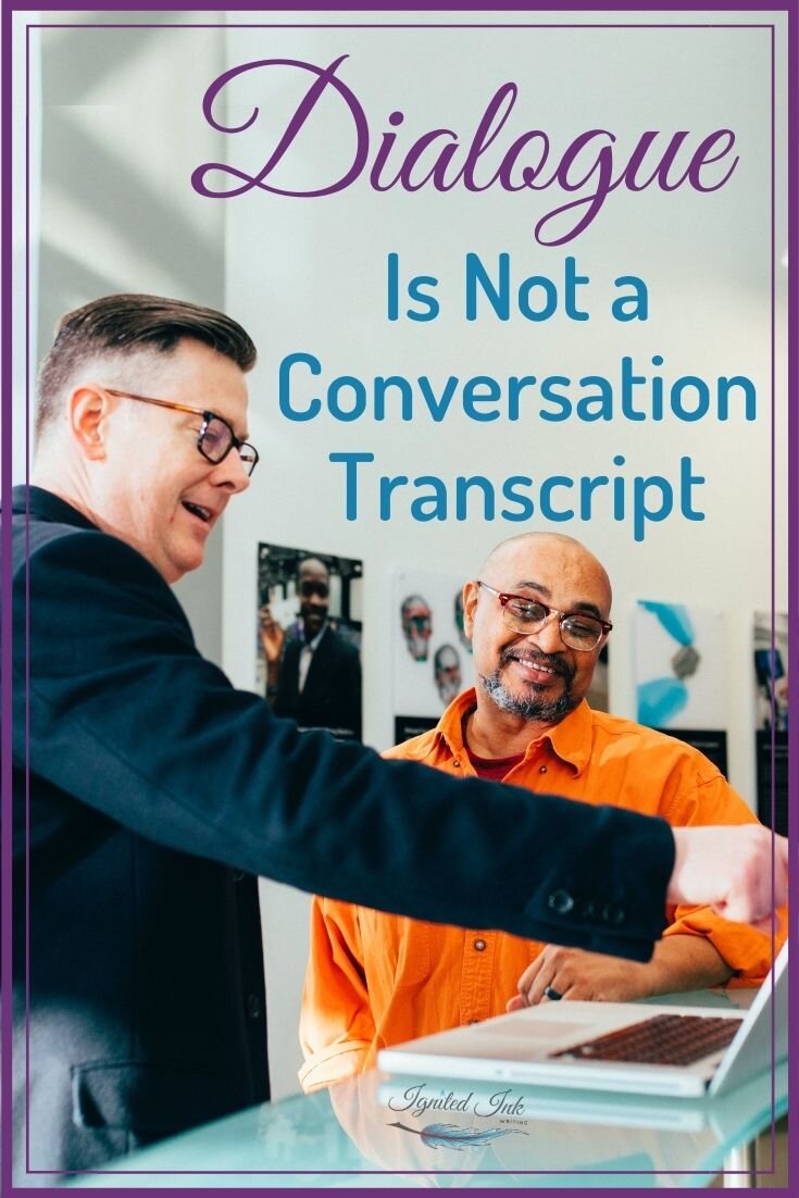 Why Dialogue in Creative Writing Is Not a Conversation Transcript