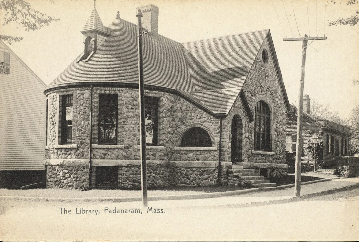Old Southworth Library in the first half of the last century.
