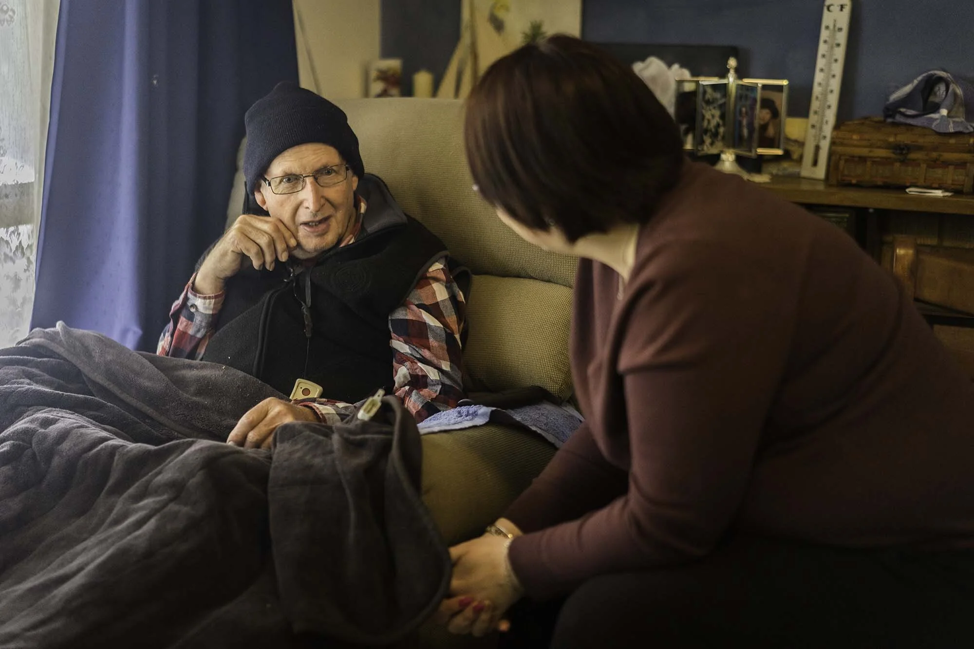   “Some older people are lonely. Home care is very beneficial because it’s a link to the outside world.”  