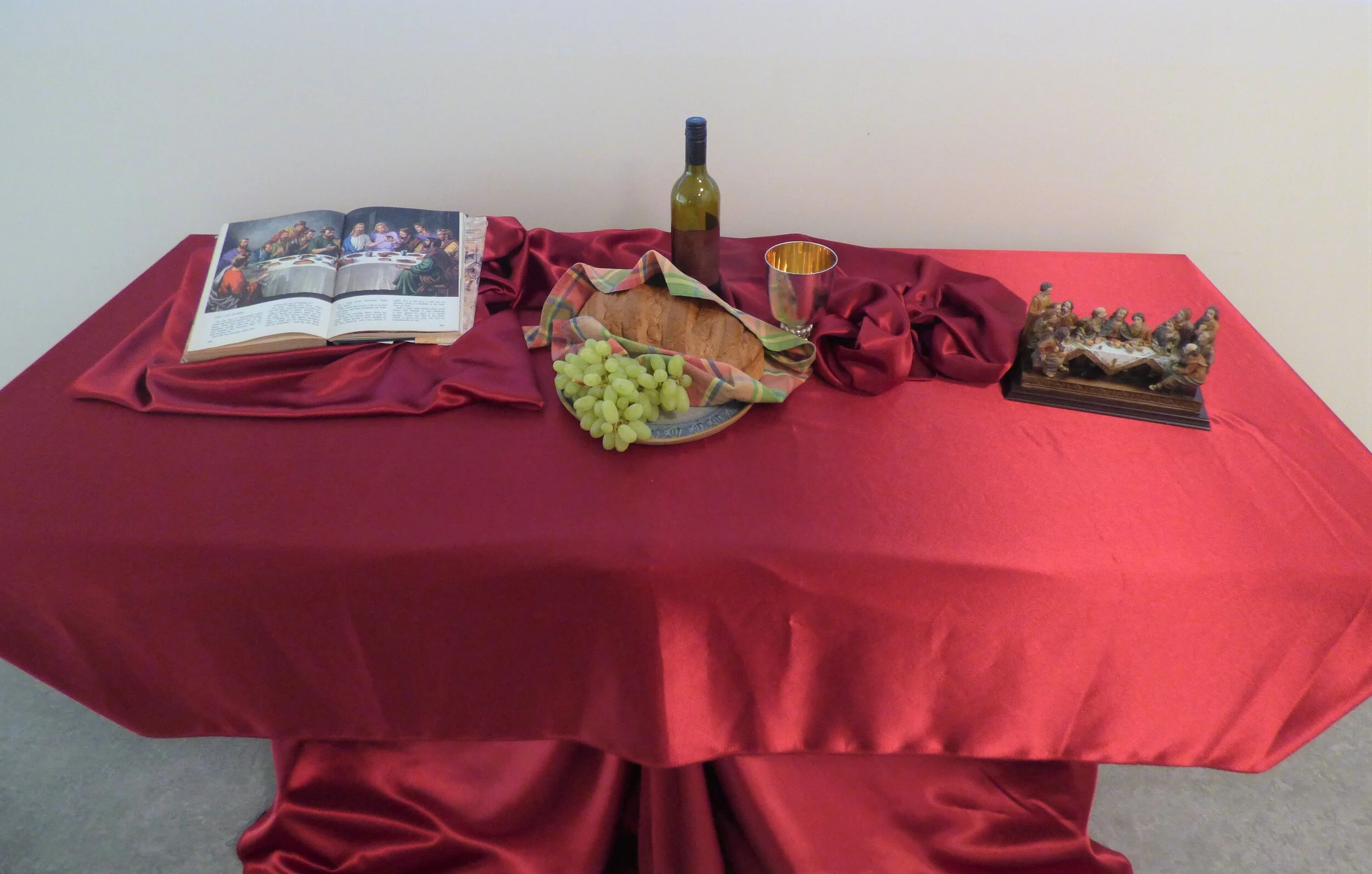 Holy Thursday service at Mary Potter Nursing Home