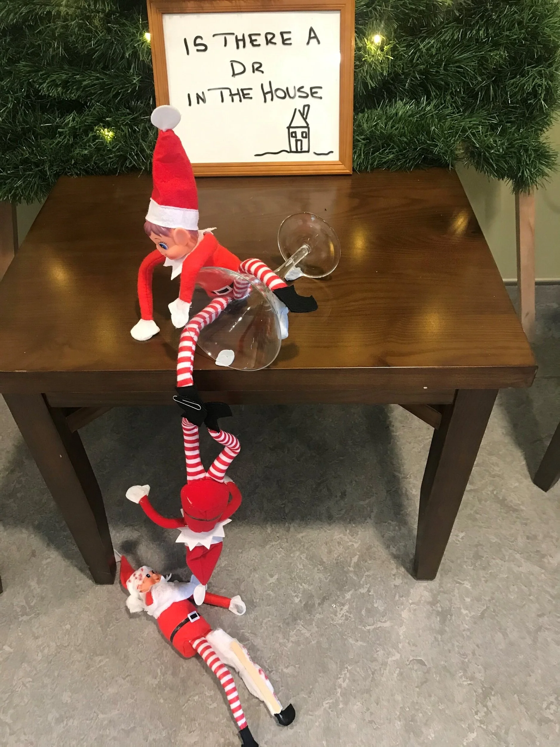 The Elves are up to mischief