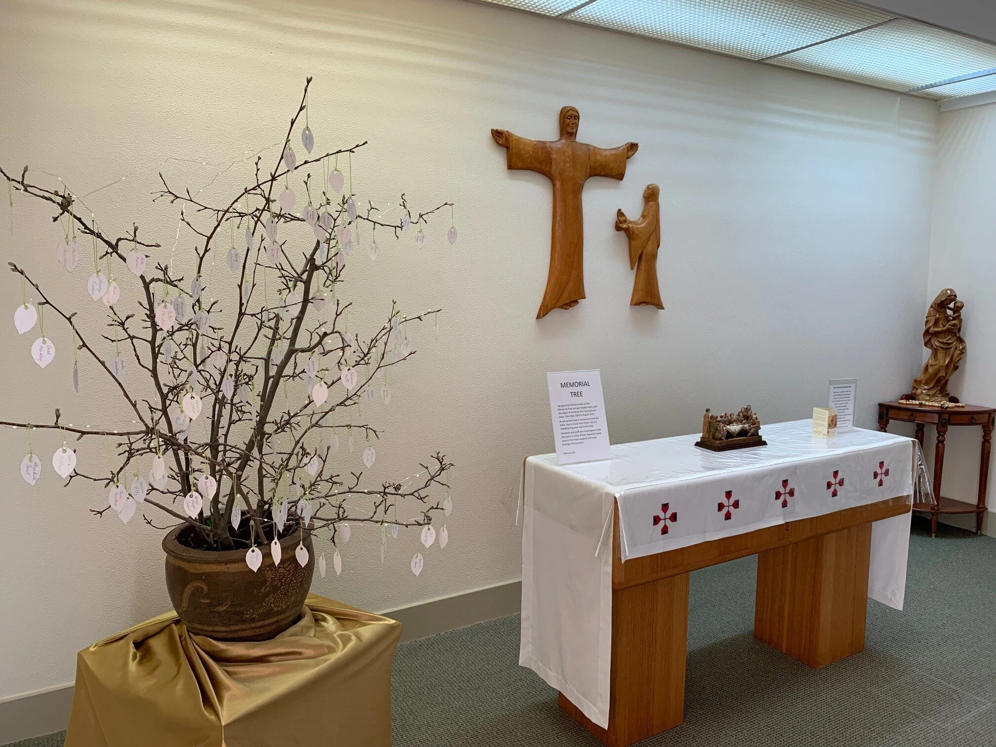Memorial Tree at Mary Potter Nursing Home