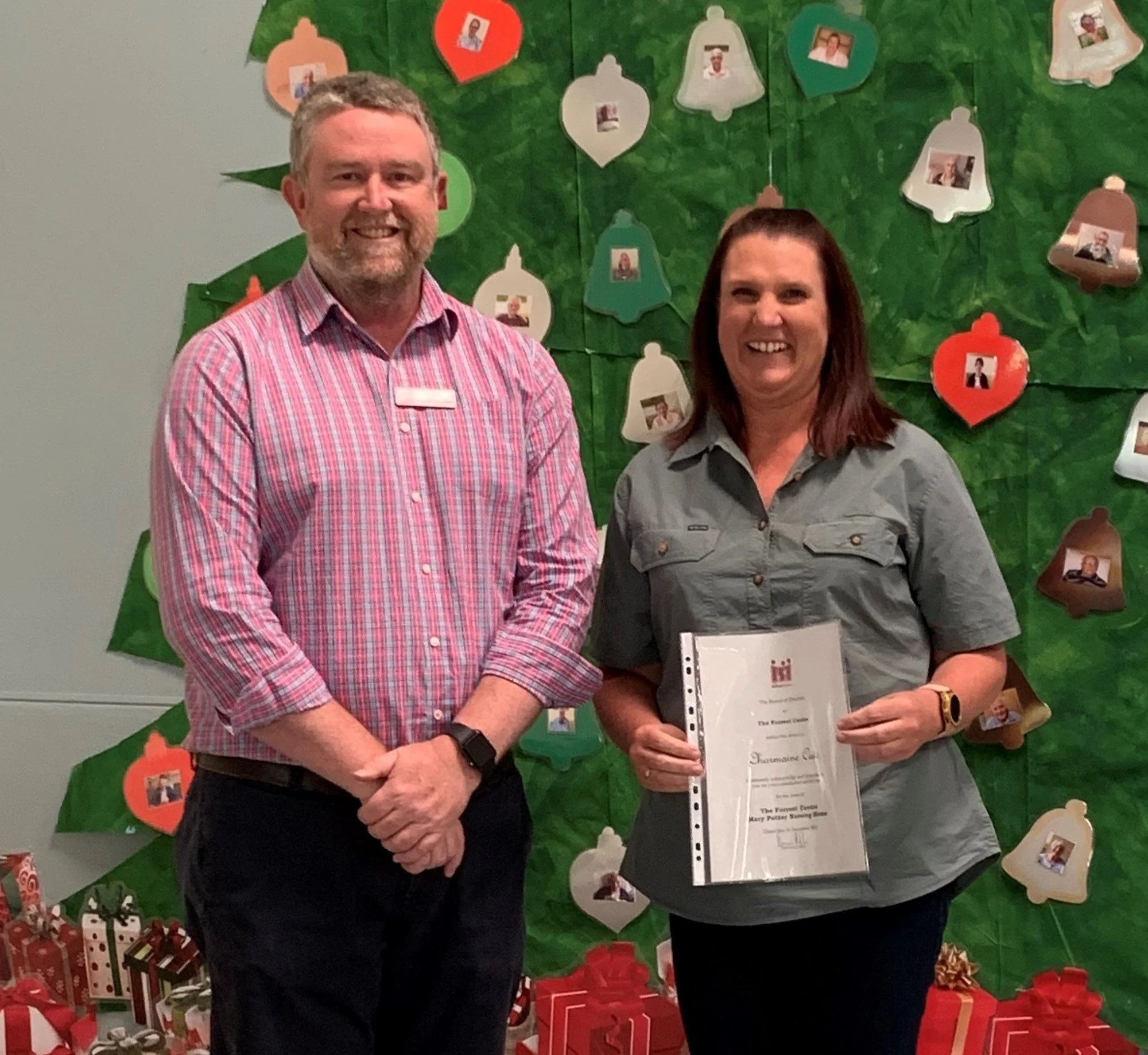 Mary Potter Nursing Home Staff Long Service 