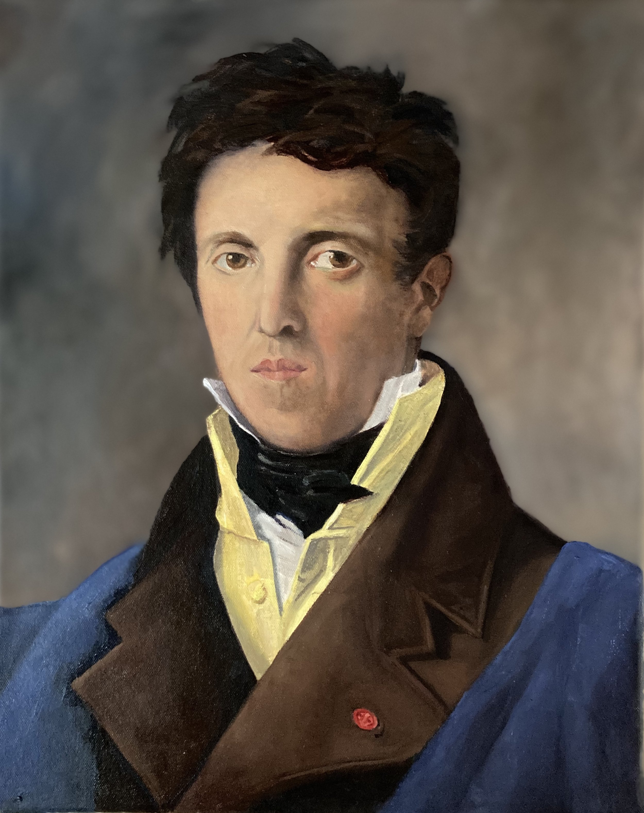 Copy of Jean-Auguste-Dominique Ingres', "Marcotte d'Argenteuil"